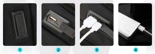 ВРОЦЛАВ Рюкзак FRN7137 для ноутбука 15,6 дюйма с USB