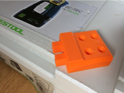 Систейнер Festool T-LOC для настольного монтажа SYS