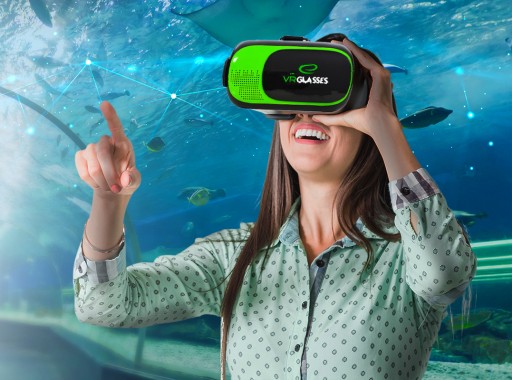 ДЕТСКИЕ 3D VR-ОЧКИ GOOGLE ДЛЯ КИНОИГР