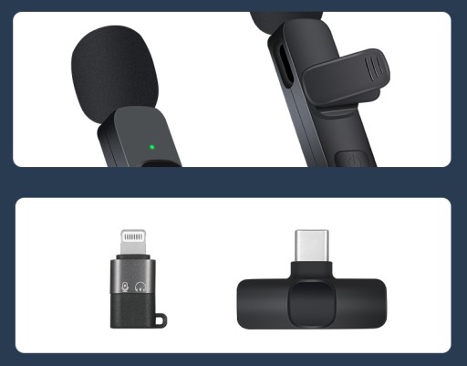 БЕСПРОВОДНОЙ МИКРОФОН USB-C ANDROID IOS