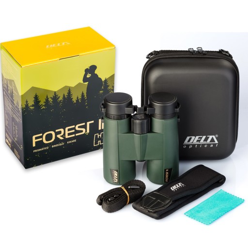 Бинокль Delta Optical Forest II 10x50 + КОМПЛЕКТ