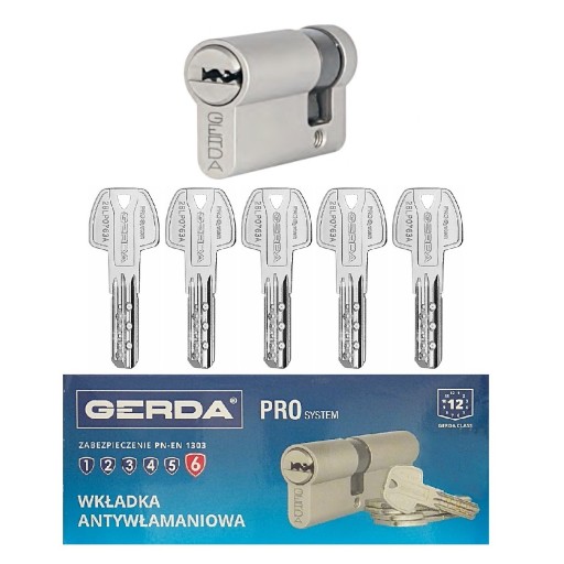 wkładka połówkowa GERDA Pro System 40/10
