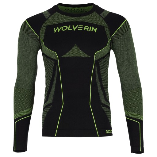 ТЕРМОАКТИВНАЯ ФУТБОЛКА, НИЖНЕЕ БЕЛЬЕ С ДЛИННЫМ РУКАВОМ STALCO WOLVERIN Размер L/XL