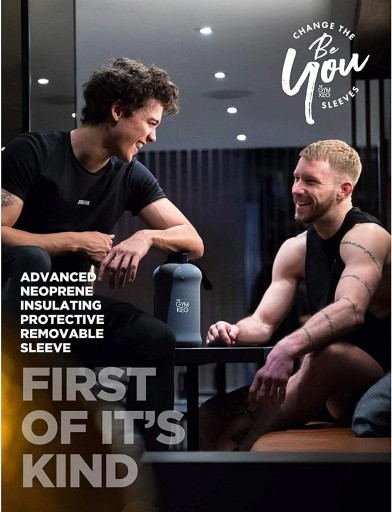 Бутылка для воды Gym 2,2 л с сумкой Камуфляж