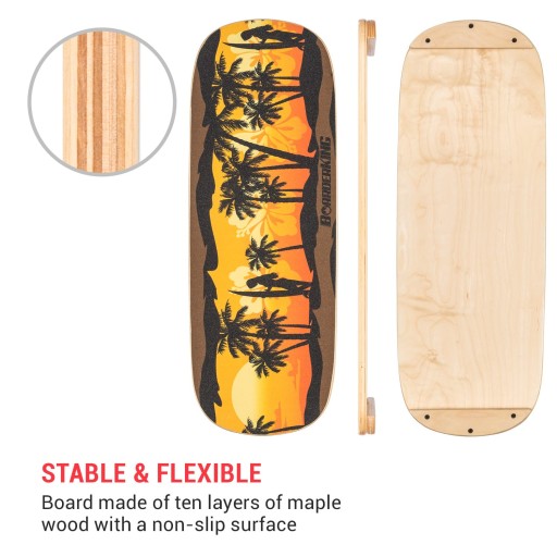 Балансировочная доска Indoorboard Classic, мат