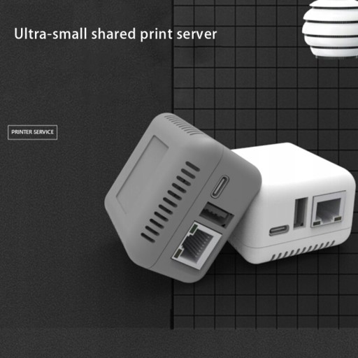 Порт USB 2.0 Быстрый сервер печати 10/100 Мбит/с RJ45 LAN