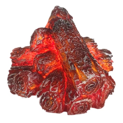 zr-Decorative table lamp LED flame effect for