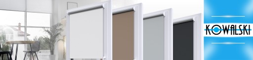 РУЛЕНАЯ ШТОРА THERMAL BLACKOUT 117x150 см С НАТЯЖИТЕЛЕМ THERMO KOWALSKI