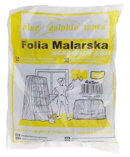 ЗАЩИТНАЯ КРАСОЧНАЯ ПЛЕНКА STANDARD PLUS TARPET 20M