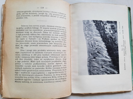 Stanisław Sokołowski LAS TATRZAŃSKI 1936 ryciny mapy