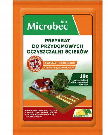 MICROBEC BIO bakterie do szamba oczyszczalni 35g