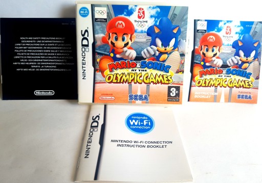 MARIO & SONIC AT THE OLYMPIC GAMES NINTENDO DS - 50 DYSCYPLIN SPORTOWYCH !