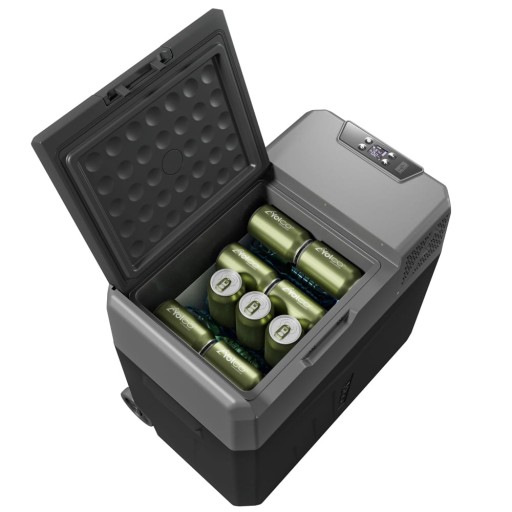 АВТОМОБИЛЬНЫЙ ХОЛОДИЛЬНИК YOLCO BX50 Carbon 47л + винная полка