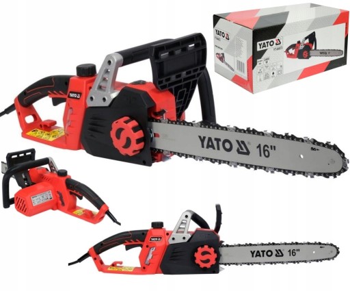 ЭЛЕКТРИЧЕСКАЯ ЦЕПНАЯ ПИЛА YATO СУЧКОРЕЗ 2400W 40CM 84872
