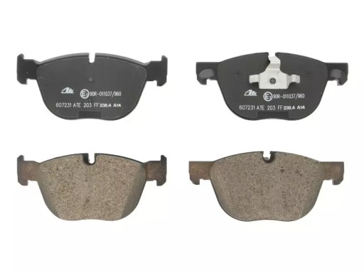 ATE ПЕРЕДНИЕ ДИСКИ+КОЛОДКИ BMW X5 E70 F15 332MM