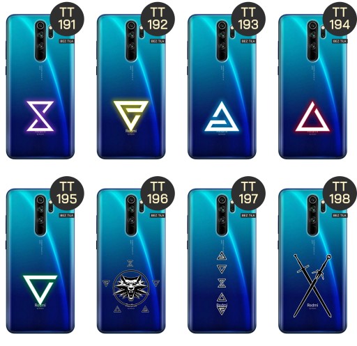 ЧЕХОЛ ДЛЯ XIAOMI REDMI ПРИМЕЧАНИЕ 8 PRO УЗОРЫ ЧЕХОЛ ДЛЯ ВЕДЬМАЧА БЕЛЫЙ ВОЛК
