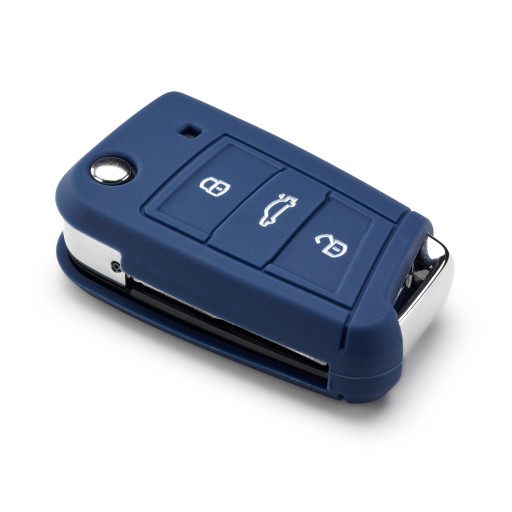 НАКЛАДКА КОРПУСА КЛЮЧА VW ТЕМНО-СИНИЙ OE 000087012AN530