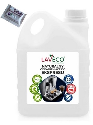 LAVECO NATURAL СРЕДСТВО ДЛЯ УДАЛЕНИЯ НАКИПИ ДЛЯ КОФЕМАШИНЫ 2Л