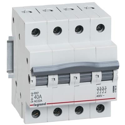 РАЗЪЕДИНИТЕЛЬ LEGRAND RX3 40A 4P