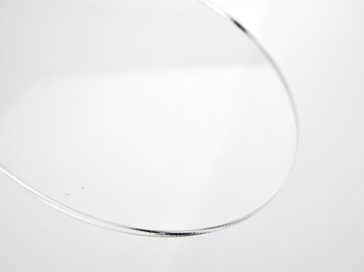 Plexi Pleksa Przezroczysta Transparentna 1,5mm Kółko Koło Koła