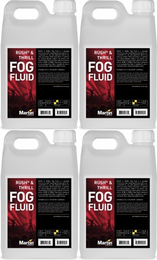 Жидкость для дыма Вечеринки Клубы Свадьбы White Rush Fog Fluid без запаха 2,5 л 4 шт.