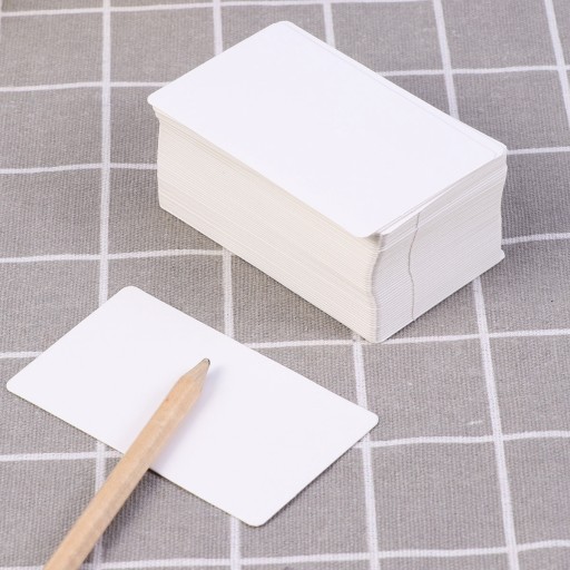 MINI KARTY INDEKSOWE GŁADKIE PUSTE POCZTÓWKI NOTATKI PAPIER KRAFT