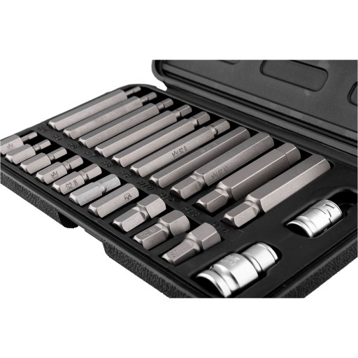 Набор внутренних шестигранных ключей 3/8” 1/2” 22 шт.