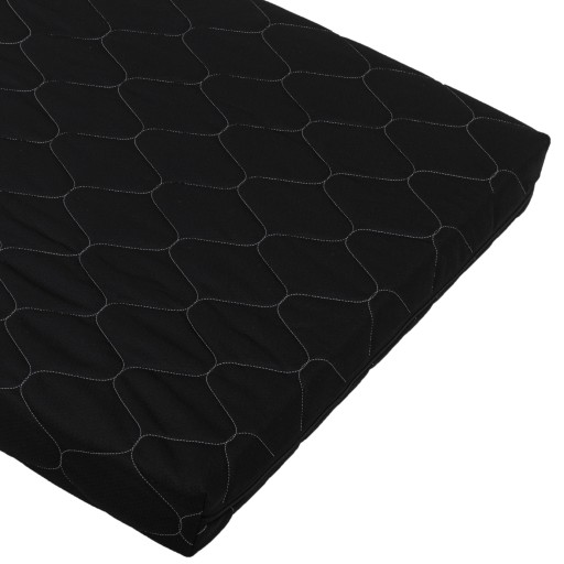 PIKOWANY Pokrowiec na materac 160x200 CZARNY