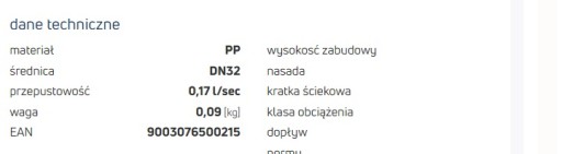 Сифон с шаром для конденсата кондиционера HL32 DN32 боковой