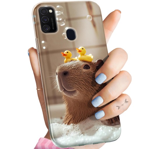 ETUI DO SAMSUNG GALAXY M21 WZORY KAPIBARA UROCZA ZWIERZAK OBUDOWA POKROWIEC