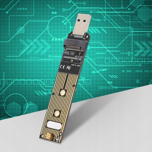 Плата адаптера M.2 NVME SSD-USB