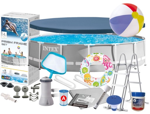 INTEX FRAME GARDEN POOL 427x107 комплект 21в1