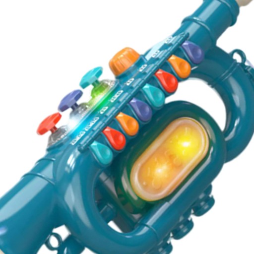 8-tonowy instrument muzyczny zielony klarnet