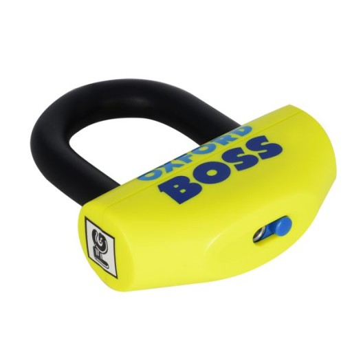 Łańcuch z zapięciem Big Boss OXFORD żółty 2000mm ogniwo łańcucha 12mm