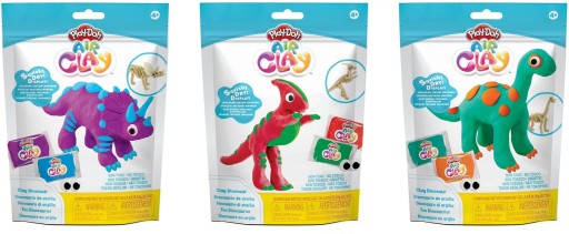 Play-Doh Воздушная глина Динозавр Бронтозавр Пенопластовая глина