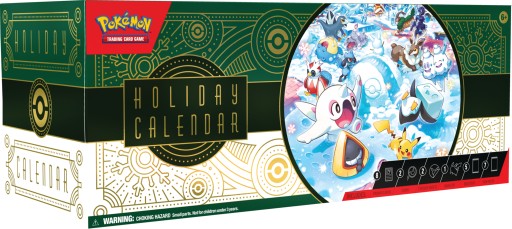 POKEMON: Holiday Calendar 2024 - kalendarz adwentowy, zestaw kolekcjonerski