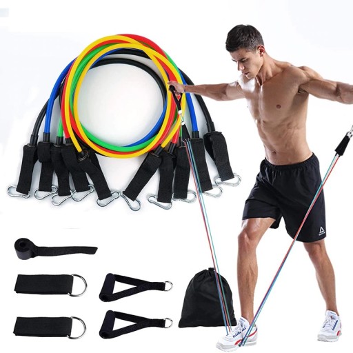 STRONG RESISTANCE BANDS для упражнений, 5 шт. - Эспандер PRO