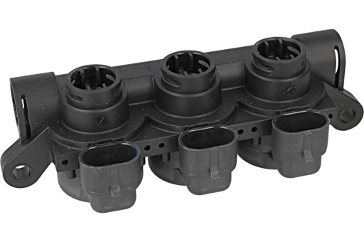 Форсунка AEB, 3-цил. пластик + насадки 1,6