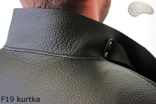 Кожаная куртка F19L/XL для сварщиков и слесарей, рабочая, на липучках, SAKO