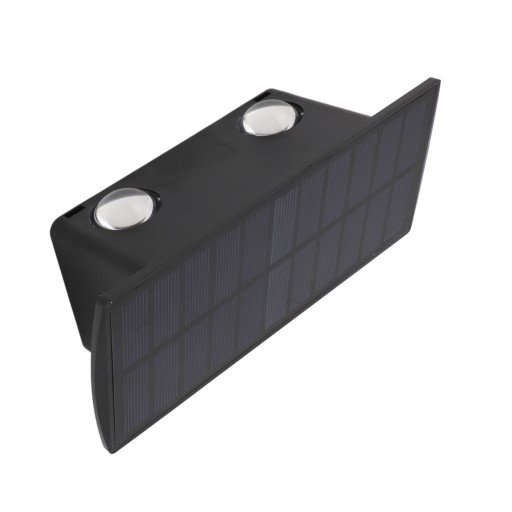 Solarne kinkiety zewnętrzne IP65 Wodoodporny dwugłowy kinkiet ścienny X8