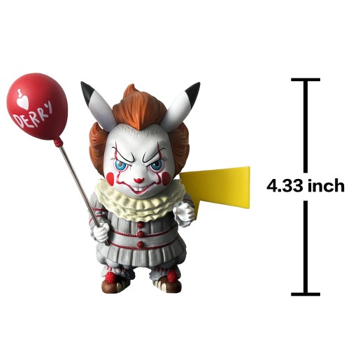 Новый Стивен Кинг's It Pennywise Косплей Пикачу Фигурка Игрушки Хэллоуин