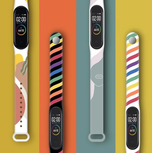 РЕМЕНЬ ДЛЯ XIAOMI MI BAND 5/6 ОРИГИНАЛЬНЫЕ ЦВЕТА