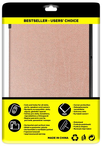 ETUI DO SAMSUNG GALAXY TAB A7 LITE 8.7'' T220 T225 ROSE GOLD