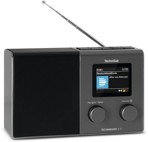 Radio Internetowe WiFi Technisat Techniradio 4 IR Cyfrowe DAB+ Tuner FM