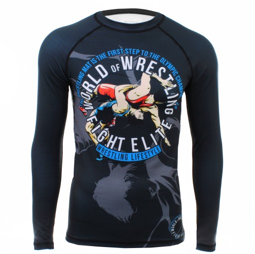 BELTOR MĘSKI RASHGUARD BLUZKA TERMOAKTYWNA DŁUGI RĘKAW ZAPASY WRESTLING M