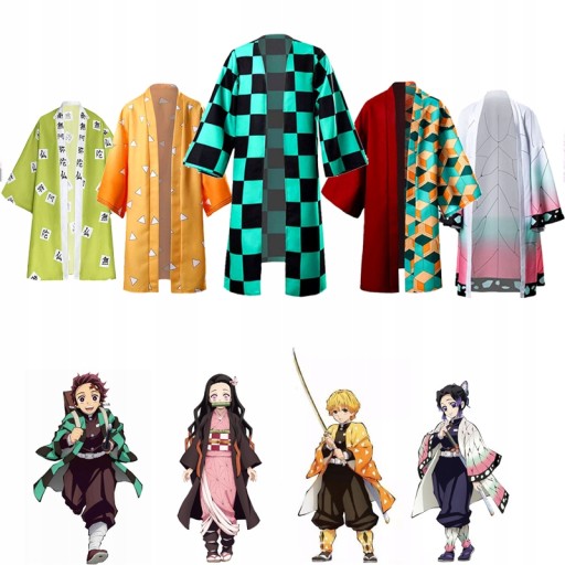 Косплей Demon Slayer Kimetsu no Yaiba Haori K