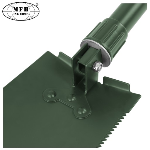 СКЛАДНАЯ ВОЕННАЯ ЛОПАТА Полевая лопата MFH Green OLIV с чехлом +Бесплатно