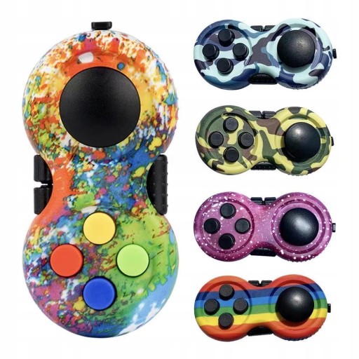 Fidget Pad Декомпрессия Геймпад мягкий рельеф