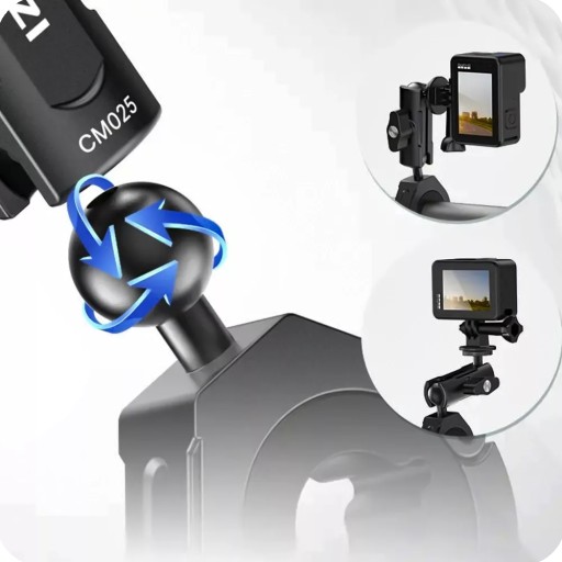 Крепление на велосипедный руль для GoPro Hero 12 11 10 9 8 7 6 5 DJI Action