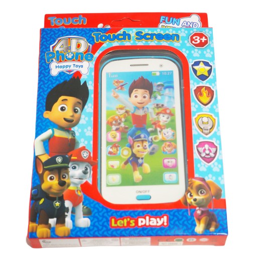 НАБОР PAW PATROL 3в1 ЧАСЫ ДЛЯ СМАРТФОНА СЛУШАЮТСЯ